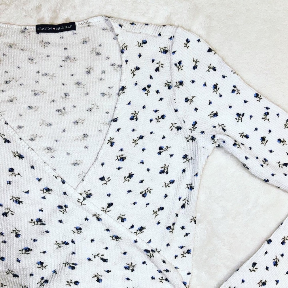 Brandy Melville wrap shirt